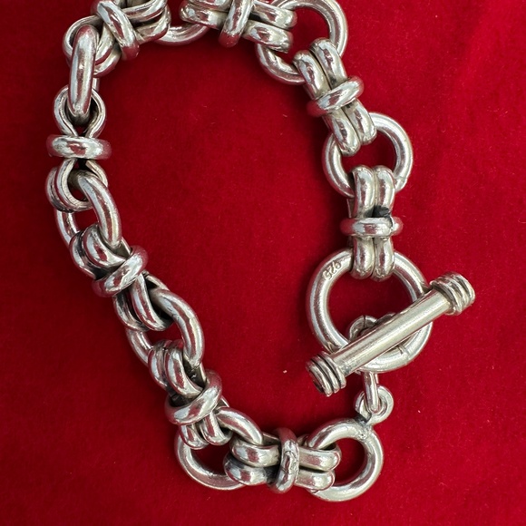 Other - Silver Bracelet 925  Toggle Bracelet